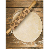 Mrs. Anderson's Baking Snowflake Design Rolling Pin