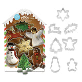 R&M International 7 Piece Christmas Cookie Cutter Set
