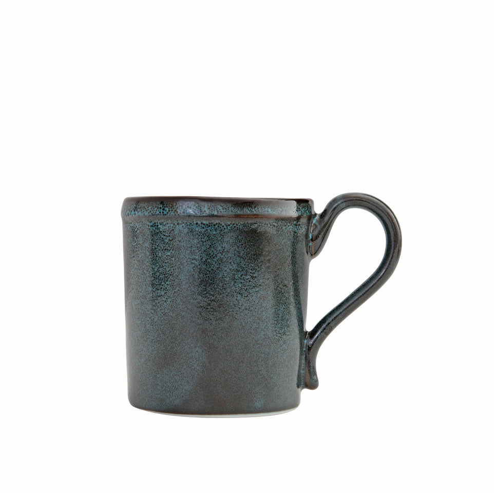 D&V Ston Porcelain Dinnerware Mug, 9 oz, Set of 6, Twilight
