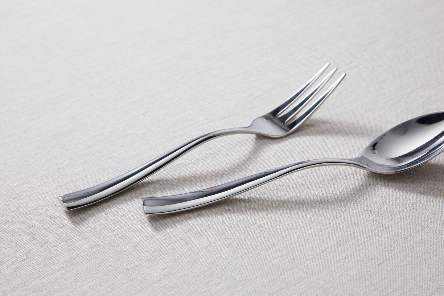 Fortessa Lucca Flatware Set, 5-Piece, Polished Stainless