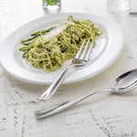 Fortessa Lucca Flatware Set, 5-Piece, Polished Stainless