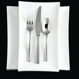 Fortessa Lucca Flatware Set, 20-Piece, Polished Stainless