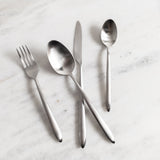 Fortessa Velo Brushed Flatware Set