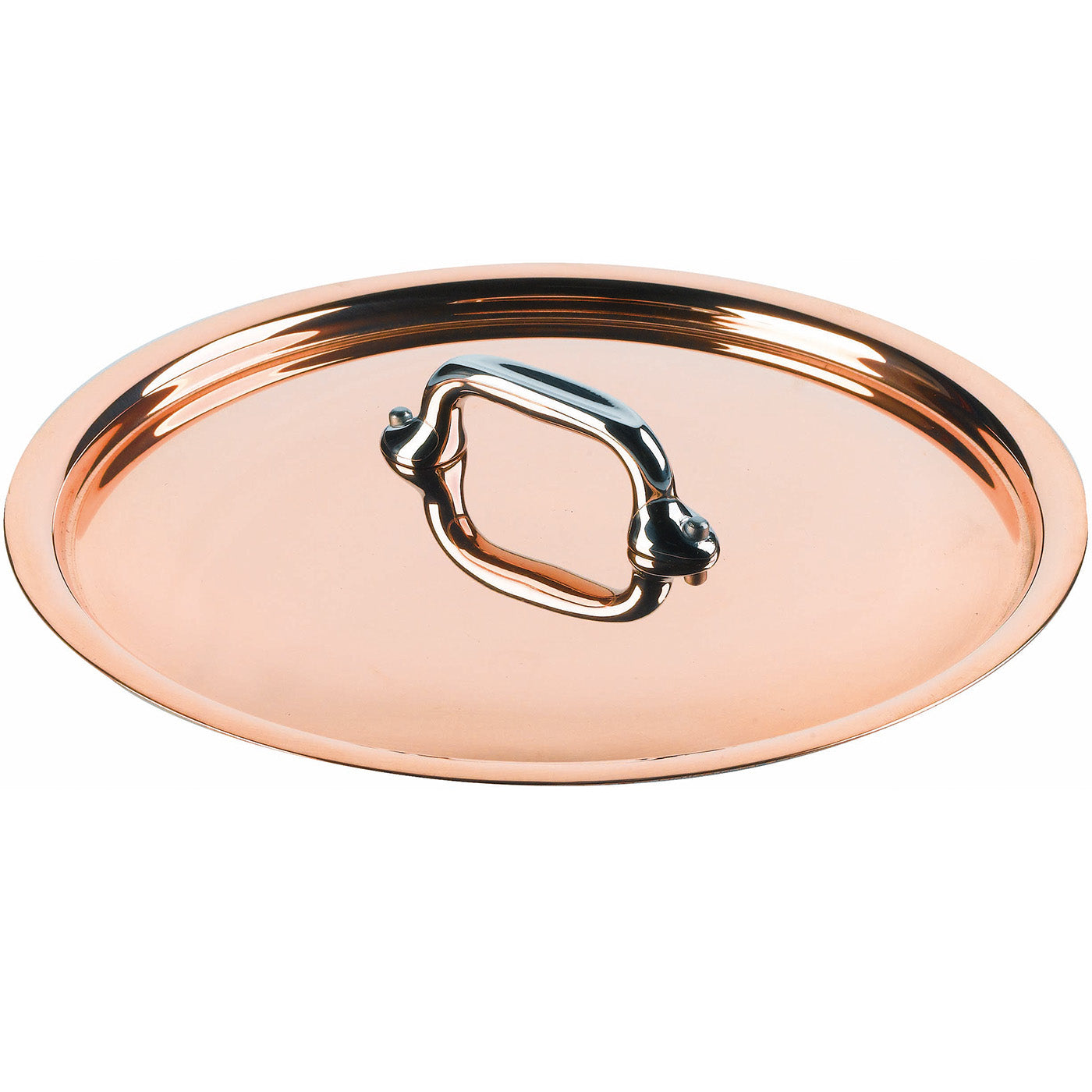 Mauviel M150S 16cm / 6.3 Inch Lid, Cast Stainless Steel Handle