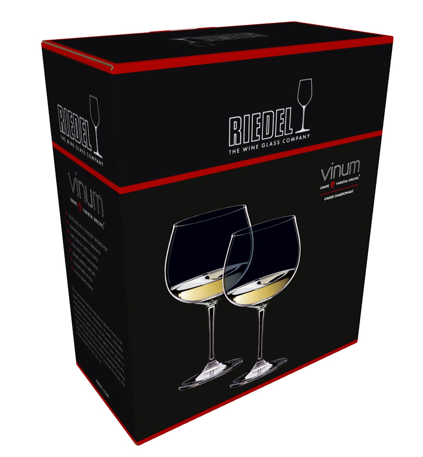 Riedel Vinum Oaked Chardonnay Wine Glass, Set of 2