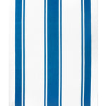 MU Kitchen Classic Cotton Stripe Towel, 20 x 30 Inch, Blueberry