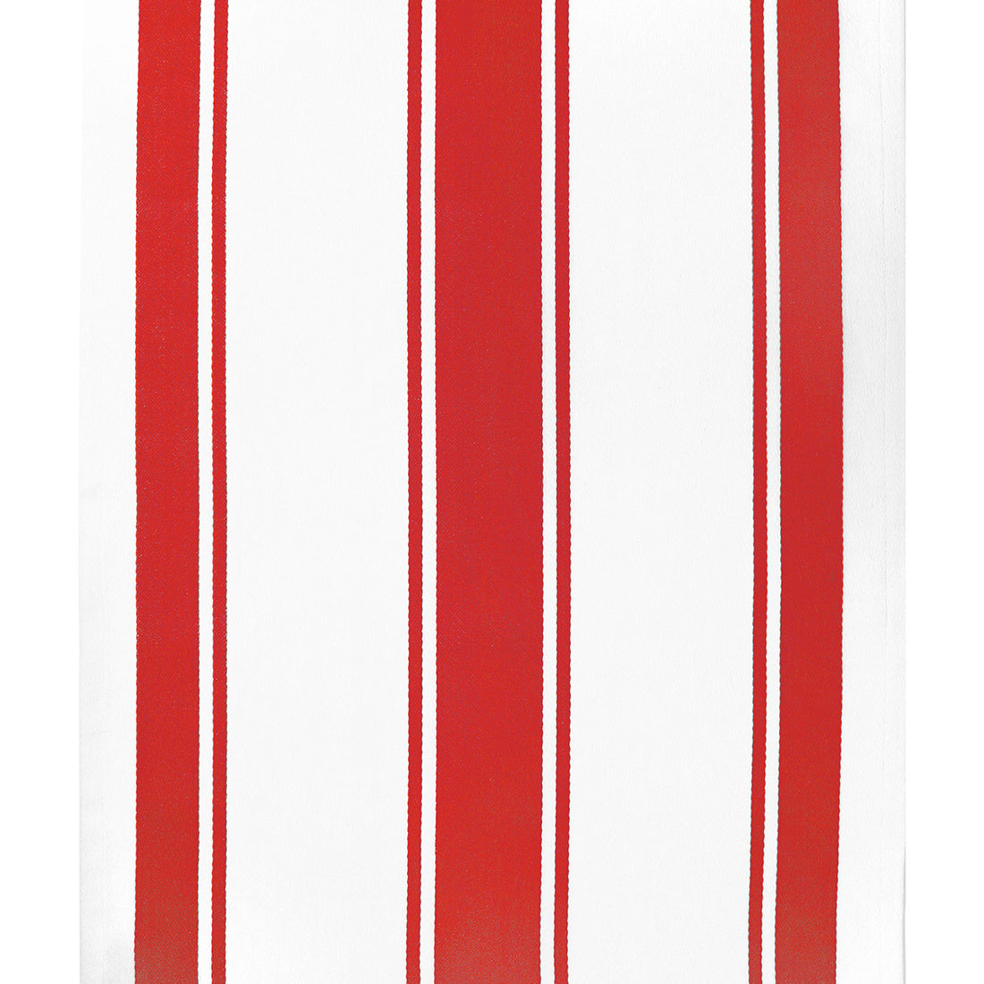 MU Kitchen Classic Cotton Stripe Towel, 20 x 30 Inch, Crimson