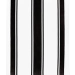 MU Kitchen Classic Cotton Stripe Towel, 20 x 30 Inch, Onyx