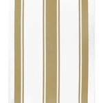 MU Kitchen Classic Cotton Stripe Towel, 20 x 30 Inch, Khaki