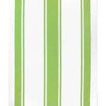 MU Kitchen Classic Cotton Stripe Towel, 20 x 30 Inch, Green