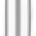 MU Kitchen Classic Cotton Stripe Towel, 20 x 30 Inch, Nickel