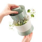 Lekue Veggie Cauliflower Ricer, 7 Ounce, Green