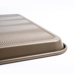 Cuisipro 15.5 x 10.5-Inch Rectangular Steel Nonstick Baking Sheet Pan