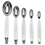 Cuisipro Stainless Steel Measuring Spoon Set, 5 Piece
