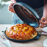 Emile Henry Delight 2.3 Quart Tart Tatin Set, Slate