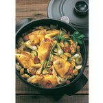Emile Henry Flame Round Stewpot Dutch Oven, 4.2 Quart, Charcoal