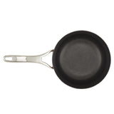 Anolon Nouvelle Copper Luxe Hard-Anodized Nonstick Saucier with Lid, 2.5-Quart, Sable