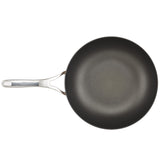 Anolon Nouvelle Copper Luxe Hard-Anodized Nonstick Stir Fry, 12-Inch, Sable