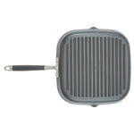Anolon Advanced Home Hard-Anodized Nonstick Deep Square Grill Pan, 11-Inch, Moonstone
