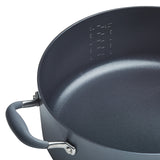 Anolon Advanced Home Hard-Anodized Nonstick Wide Stockpot with Lid, 7.5-Quart, Moonstone