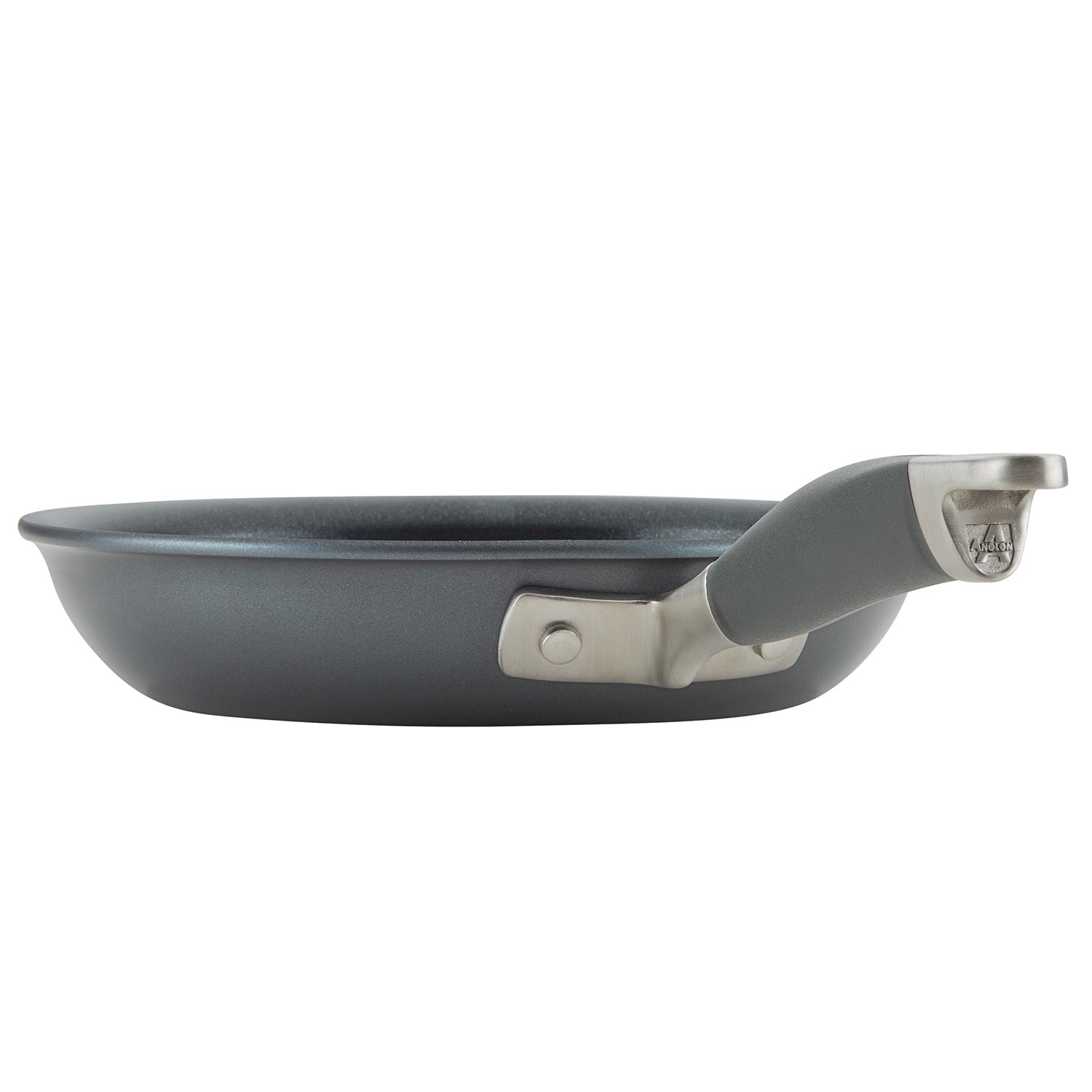 Anolon Advanced Home Hard-Anodized Nonstick Crepe Pan, 9.5-Inch, Moonstone