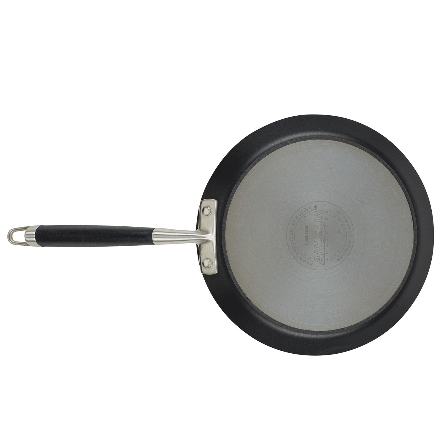 Anolon Advanced Home Hard-Anodized Nonstick Crepe Pan, 9.5-Inch, Onyx