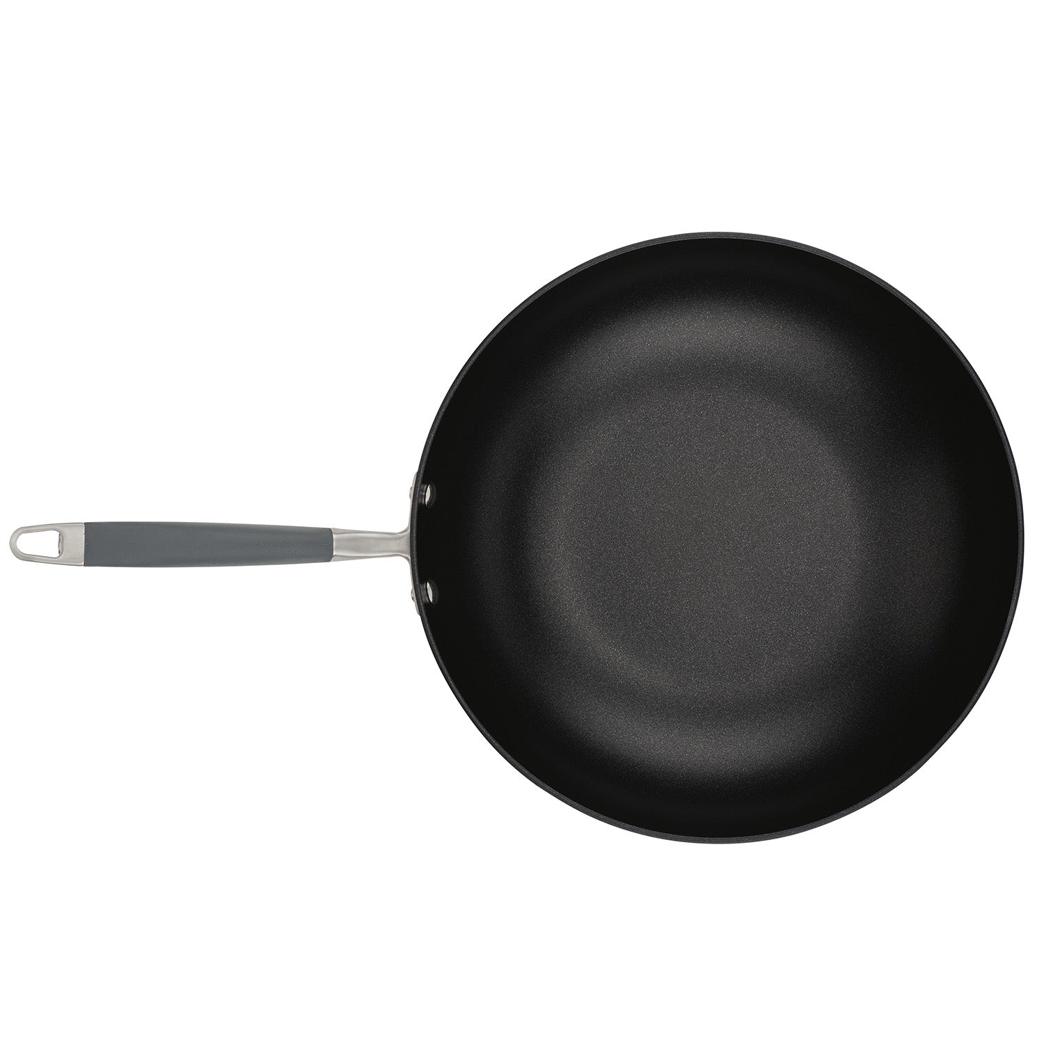 Anolon Advanced Home Hard-Anodized Nonstick Stir Fry Pan, 12-Inch, Moonstone