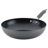 Anolon Advanced Home Hard-Anodized Nonstick Stir Fry Pan, 12-Inch, Moonstone