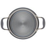 Anolon Advanced Home Hard-Anodized Nonstick Saucepot with Lid, 4.5-Quart, Moonstone