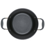 Anolon Advanced Home Hard-Anodized Nonstick Saucepot with Lid, 4.5-Quart, Moonstone
