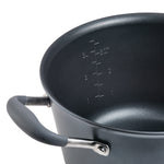 Anolon Advanced Home Hard-Anodized Nonstick Saucepot with Lid, 4.5-Quart, Moonstone