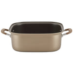 Anolon Advanced Home Hard-Anodized Nonstick Two Step Meal Cookware Set, 2-Piece, Bronze