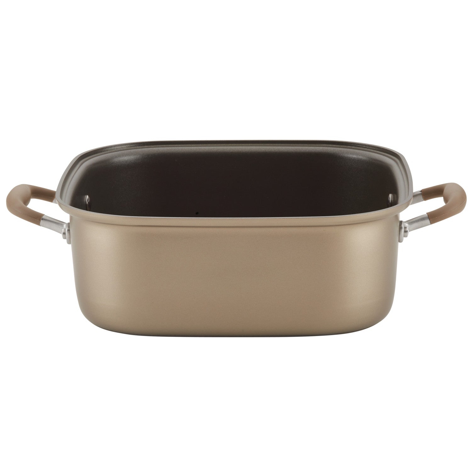 Anolon Advanced Home Hard-Anodized Nonstick Two Step Meal Cookware Set, 2-Piece, Bronze