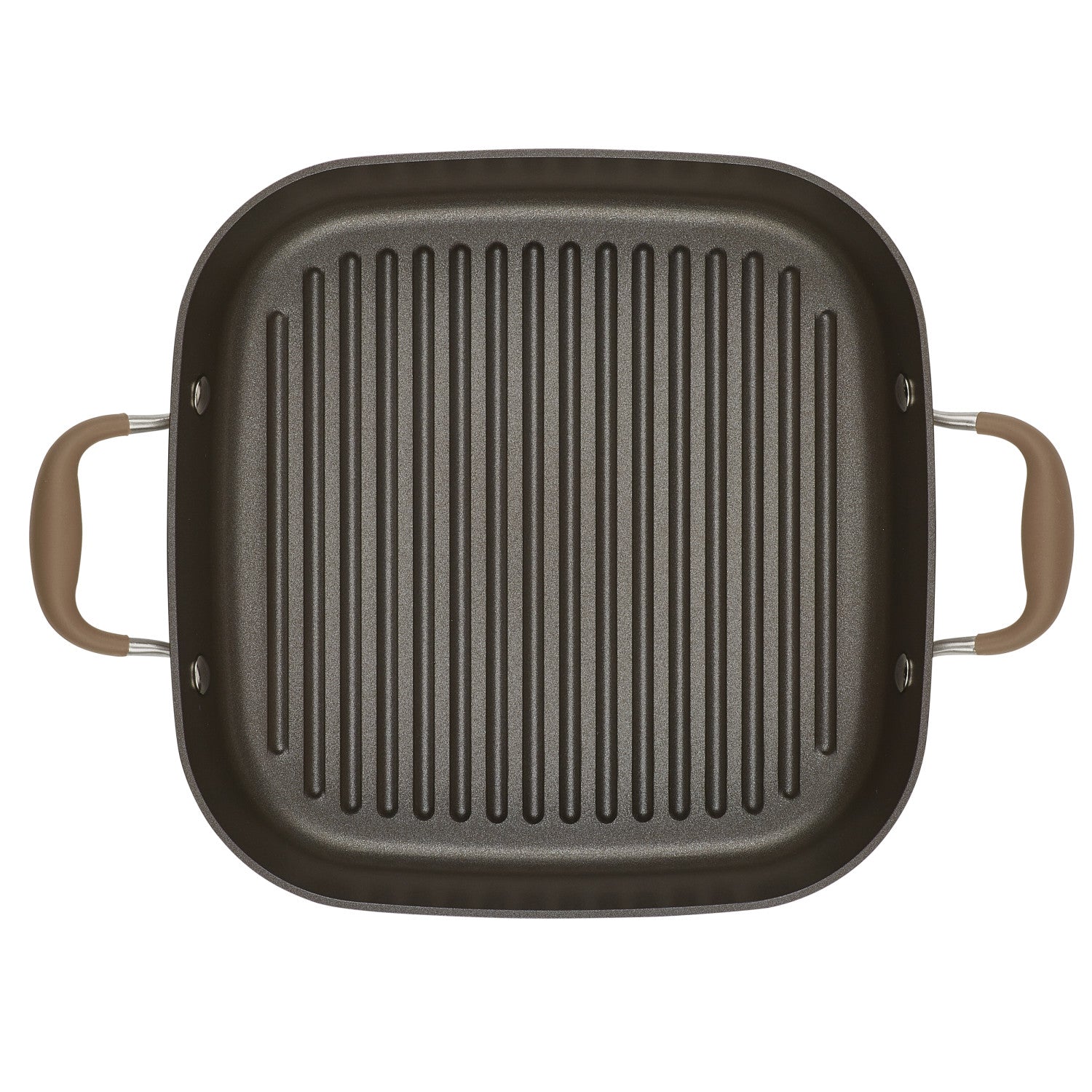 Anolon Advanced Home Hard-Anodized Nonstick Two Step Meal Cookware Set, 2-Piece, Bronze
