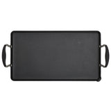 Anolon Advanced Home Hard-Anodized Nonstick Double Burner Griddle, 10-Inch x 18-Inch, Onyx