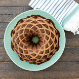 Nordic Ware Cast Aluminum Jubilee Bundt Pan, Gold