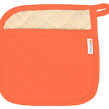 MU Kitchen 100% Quilted Cotton Pot Holder, 9-inch by 9-Inch