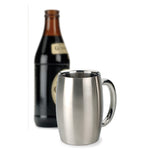 RSVP Endurance Stainless Steel Double Wall Beer Mug