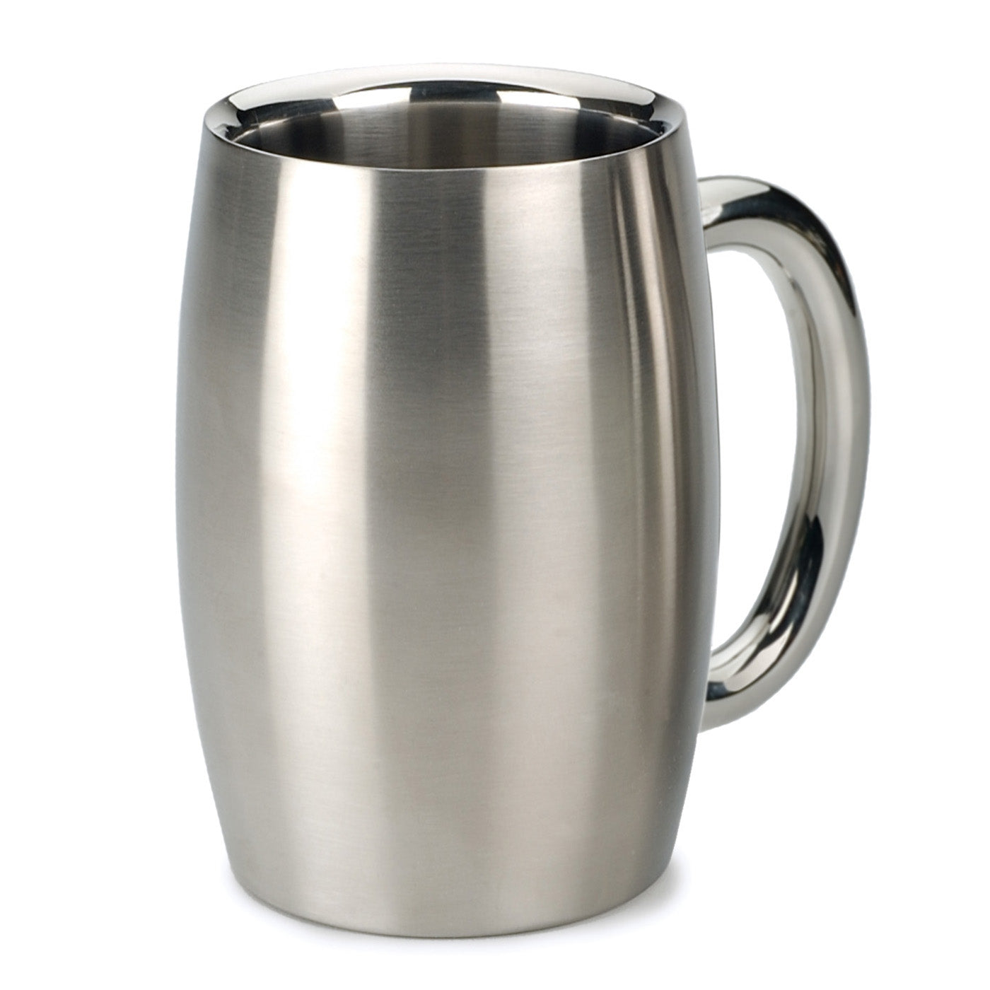 RSVP Endurance Stainless Steel Double Wall Beer Mug