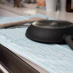 Once Again Home Co. Super Absorbant Anywhere Towel, Branches, Turquoise