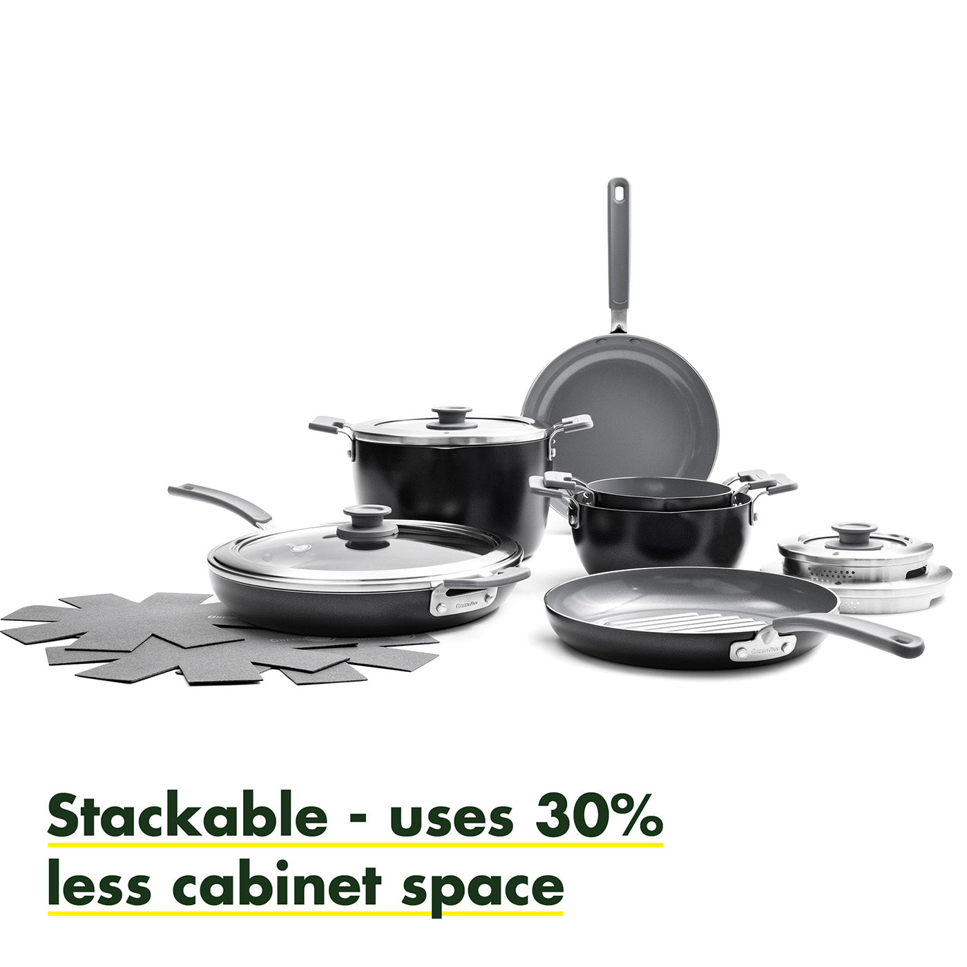 Greenpan Levels Essential 13 Piece Nonstick Cookware Set