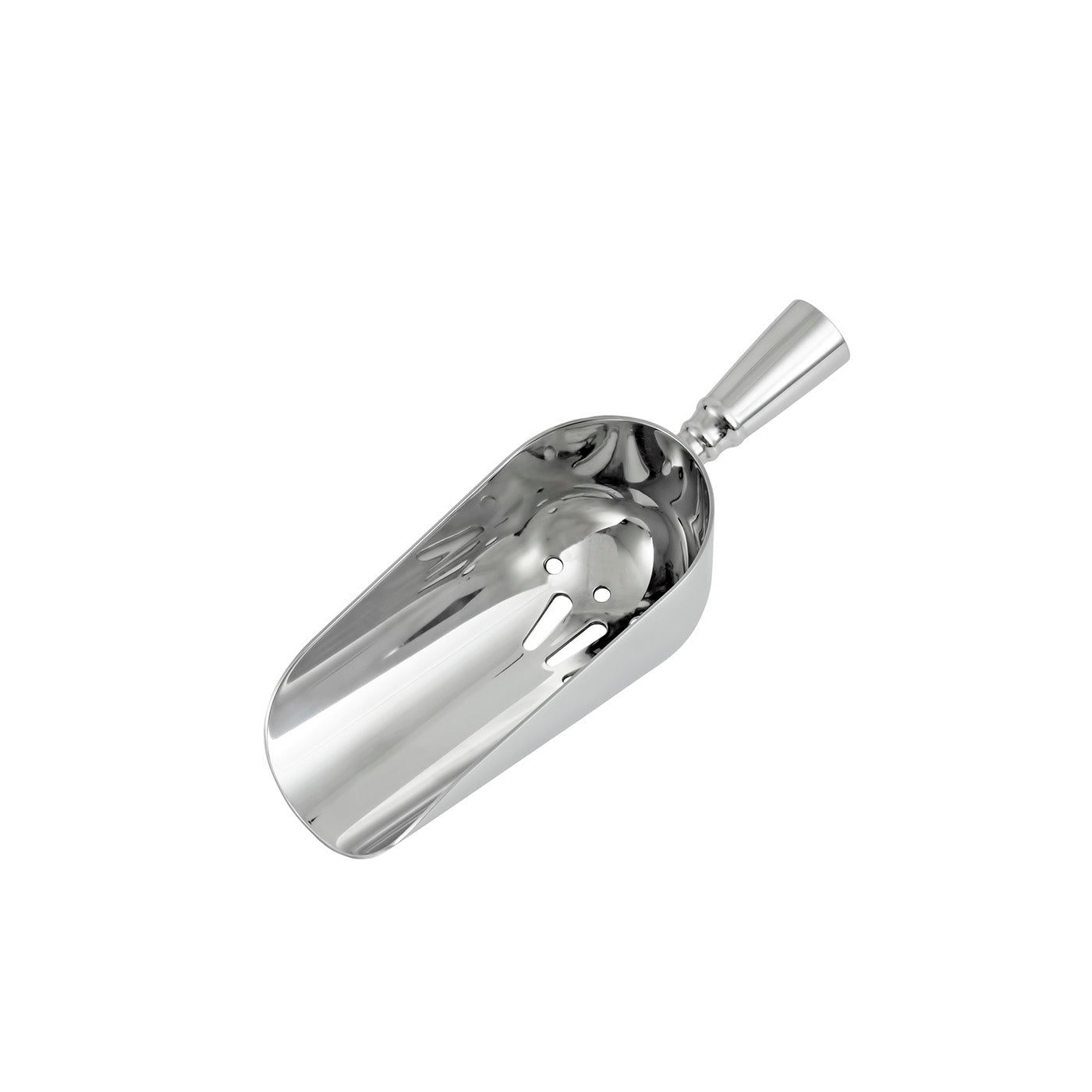 Crafthouse by Fortessa 8" Ice Scoop with Drain Holes, Stainless Steel