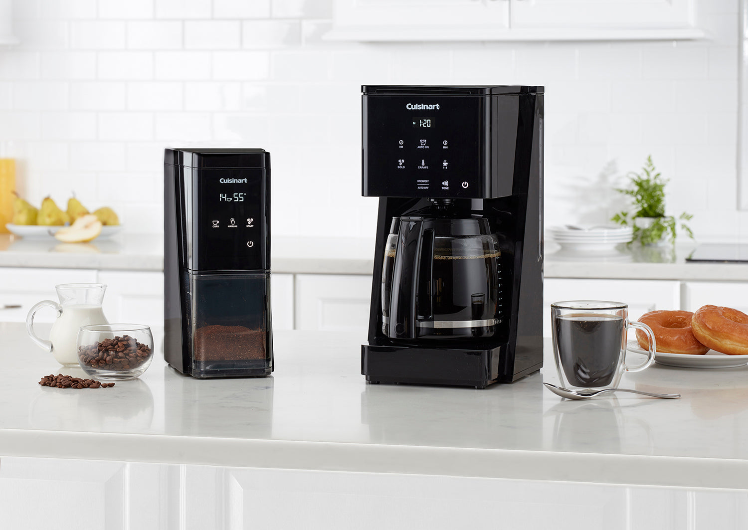 Cuisinart Touchscreen Burr Grinder, Black