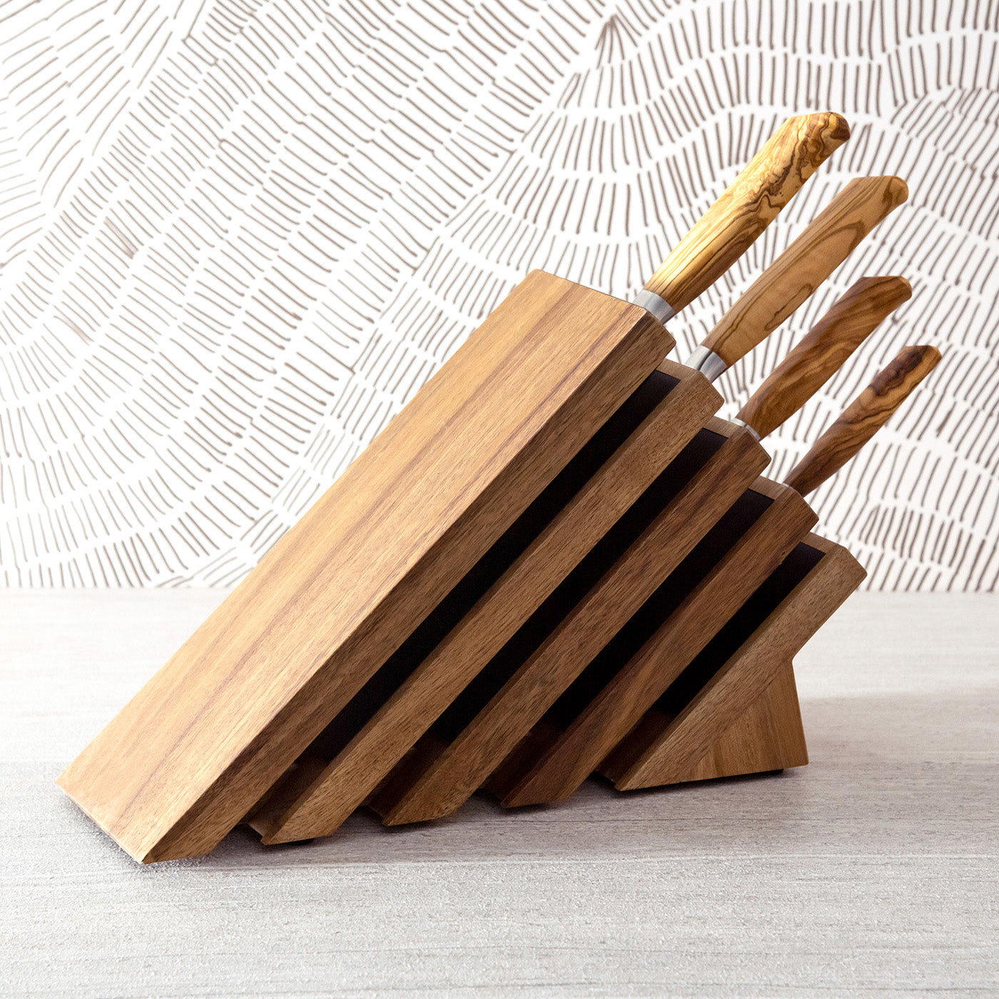 Messermeister Oliva Elite Next Level 5 Piece Knife Block Set