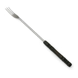 Swissmar Cheese Fondue Forks, Dark wood handle, Set  of 6