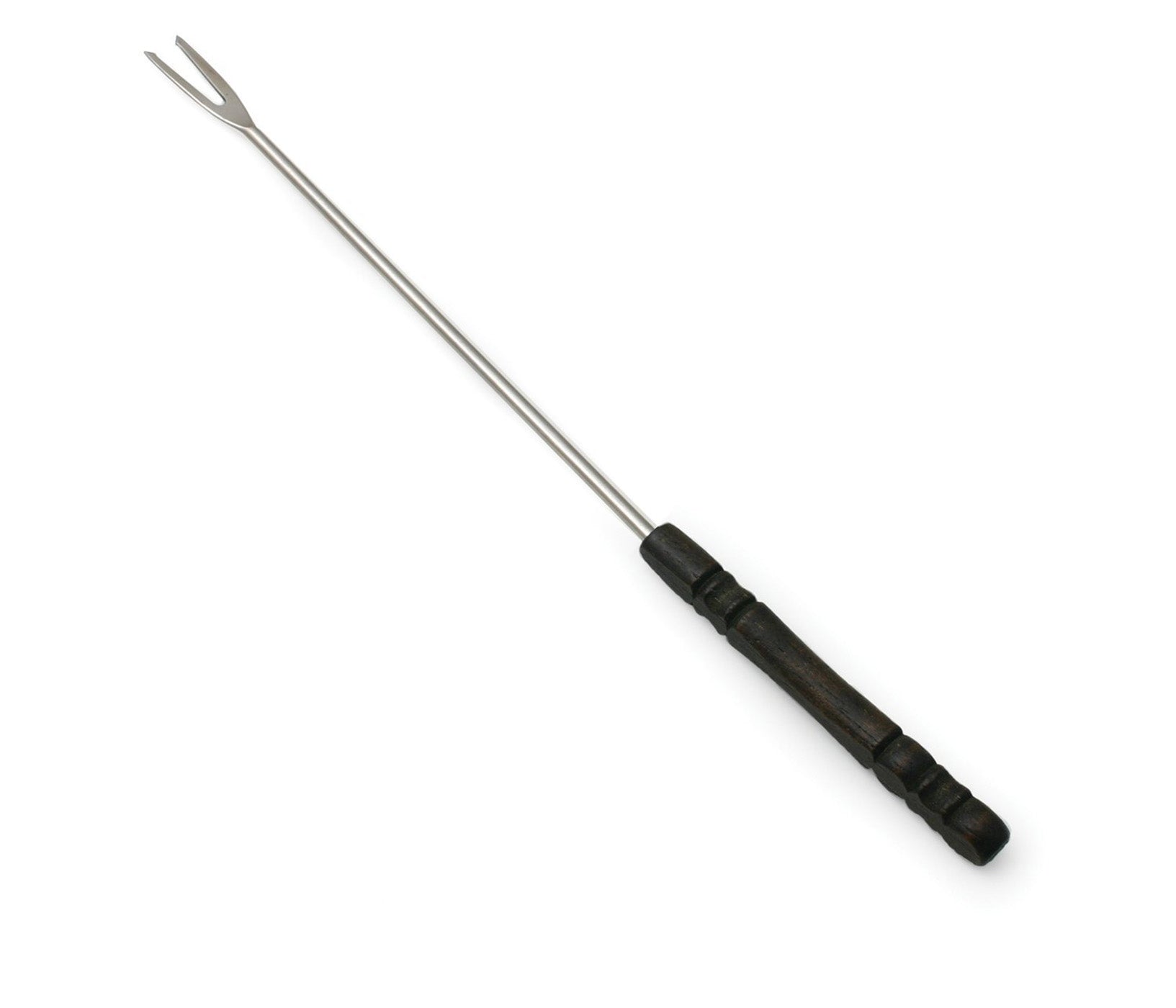 Swissmar Meat Fondue Forks, Dark wood handle, Set  of 6