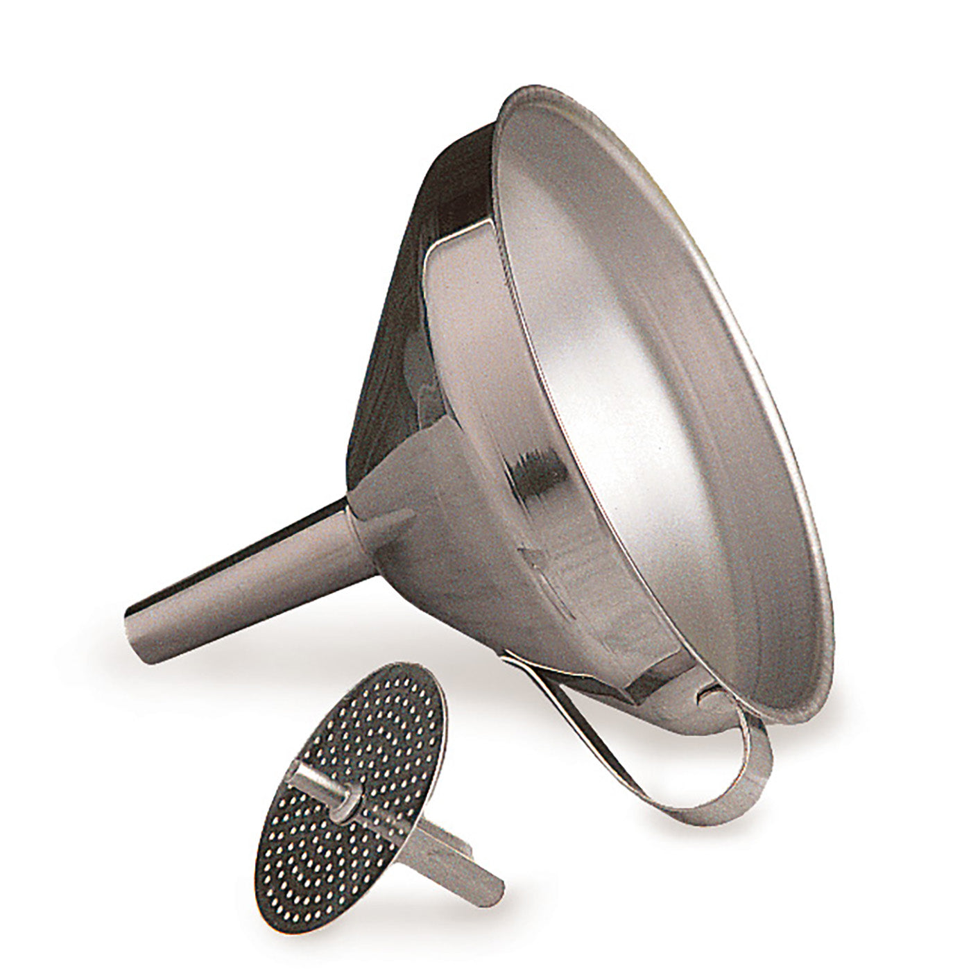 RSVP Endurance Stainless Steel Multi Use Funnel, 4 Inch Diameter