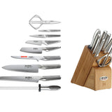 Global 10-Piece Takashi Knife Block Set