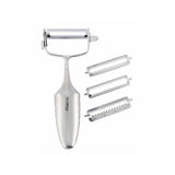 Global 2" 3-Way Peeler with Interchangeable Blades