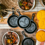 Lodge Yellowstone 5 Inch Seasoned Cast Iron Power Y Skillet